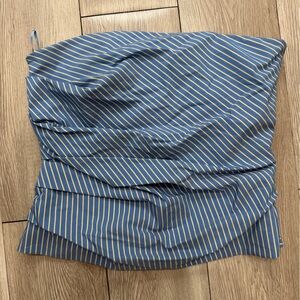 Zara tube blue top s